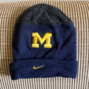 University of Michigan Nike Beanie